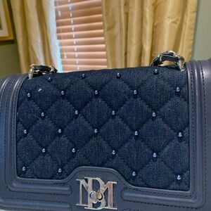 Badgley mischka vegan leather bag